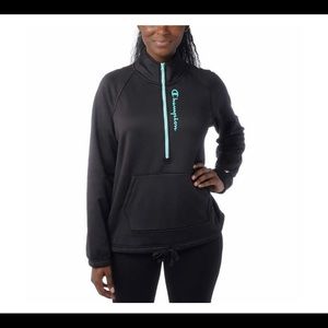 Champion zip up shirt